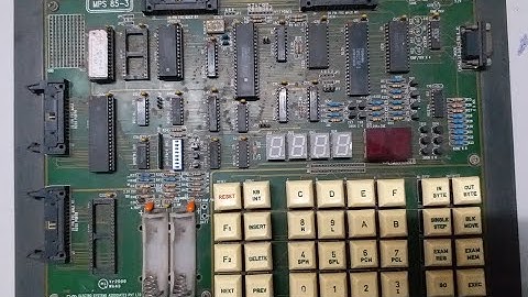 Assembly Language Programming on 8085 microprocessor