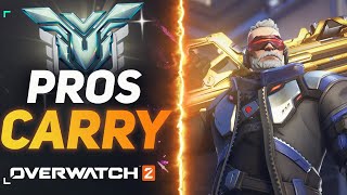 WHEN PROS SOLO CARRY #1  - Overwatch 2 Montage