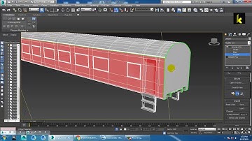 Tutorial on Modeling and texturing an Indian Train bogie in 3dsmax ( Part 14)