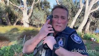 Camera snatched from duck rescuer by Game Management officer
