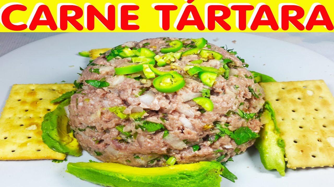 Como hacer Carne Tártara - YouTube