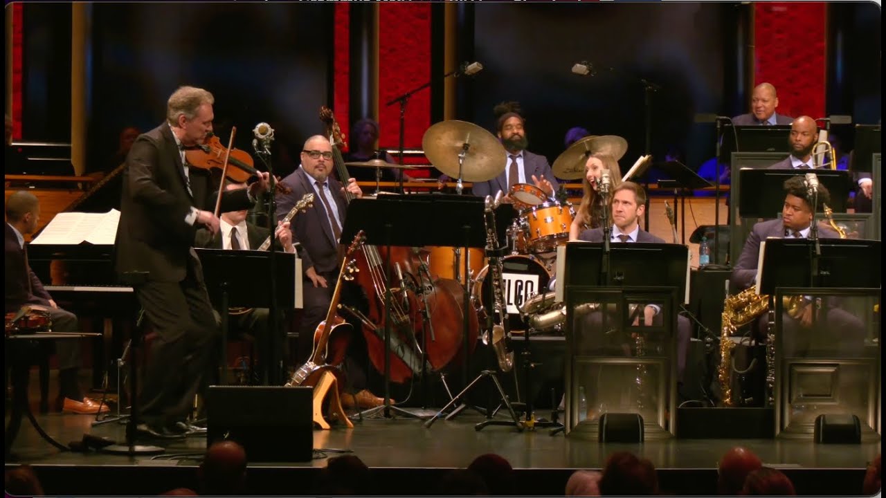 Ep-Eck "Sally Goodin" w. Mark & Maggie O'Connor, Wynton Marsalis, Jazz at Lincoln Center Orchestra!