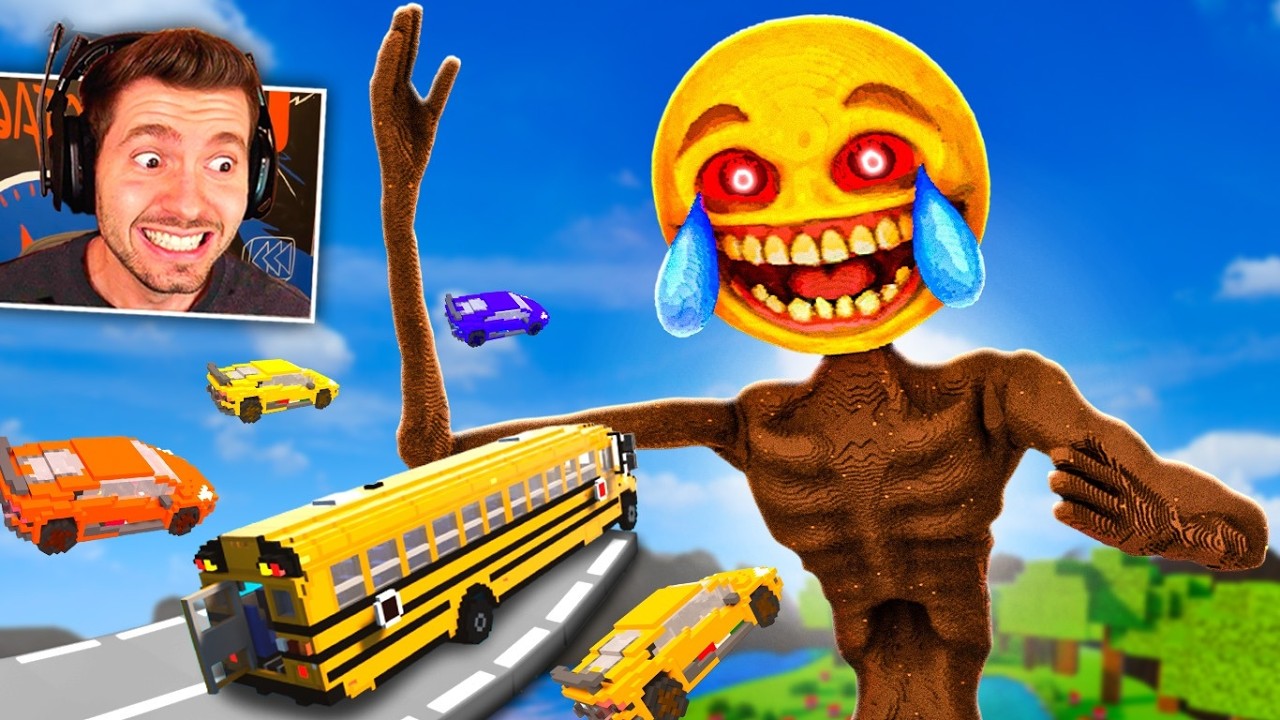 Carros vs TAXMAN (gigante) no Teardown Mods