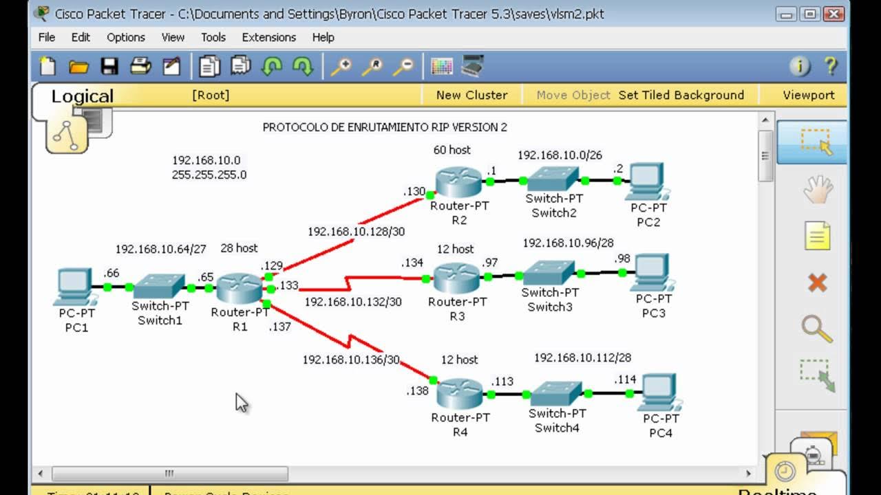 Rip cisco packet tracer. Cisco 7.3.2.4.