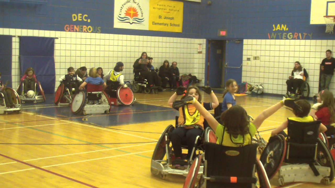 Kelowna KO's Wheelchair Rugby Assoc.Girl Guides 2015 B YouTube
