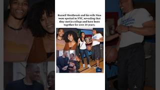 Russell Westbrook &amp; Wife Nina ❤️ 20+ Year Love Story Spotted in NYC #fyp #ytshorts #fypage