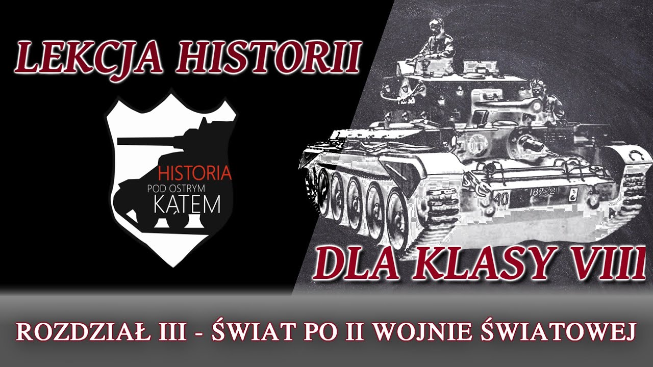 świat Po Ii Wojnie Kl 8 Sprawdzian