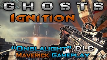 "Ignition" Onslaught DLC Map | Scrapyard Remake! Maverick Assault Rifle Gameplay (CoD Ghosts XB1)