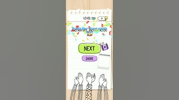 Brain Test Level 233 Solution - Atishay Jain #Shorts