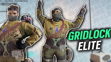 Gridlock Elite MVP Animation - Operation Collision Point - Rainbow Six Siege