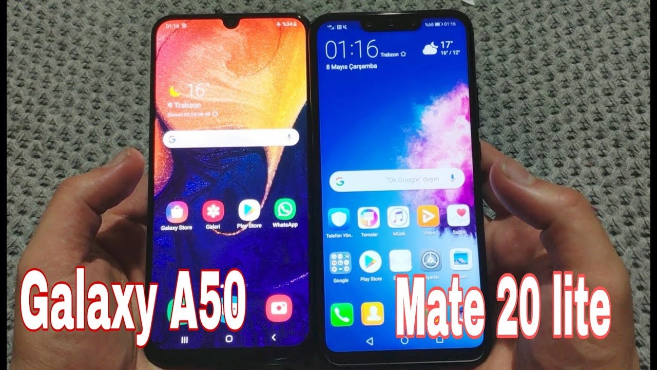 Samsung A50 Vs Huawei