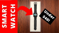 A Smartwatch Under $40! - Letsfit ID205L Unboxing, Setup & Review | Handy Hudsonite