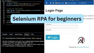 🔐 Automate Website Login Using Python & Selenium | RPA Project | HYTek Pinnacle