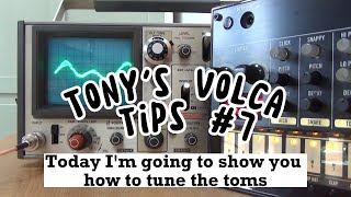 Tony's Volca Tips Episode 7: Korg Volca Beats tuned toms