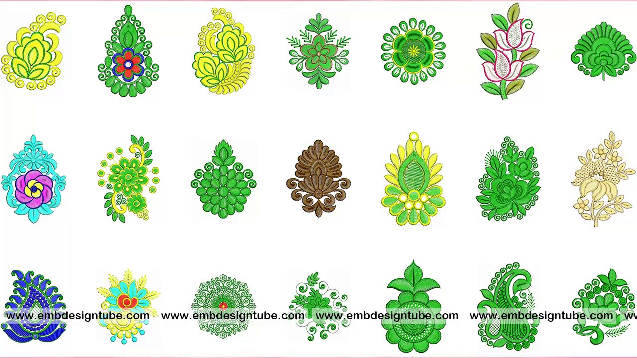 50 Applique Embroidery Designs | July 2019 Bulk Download