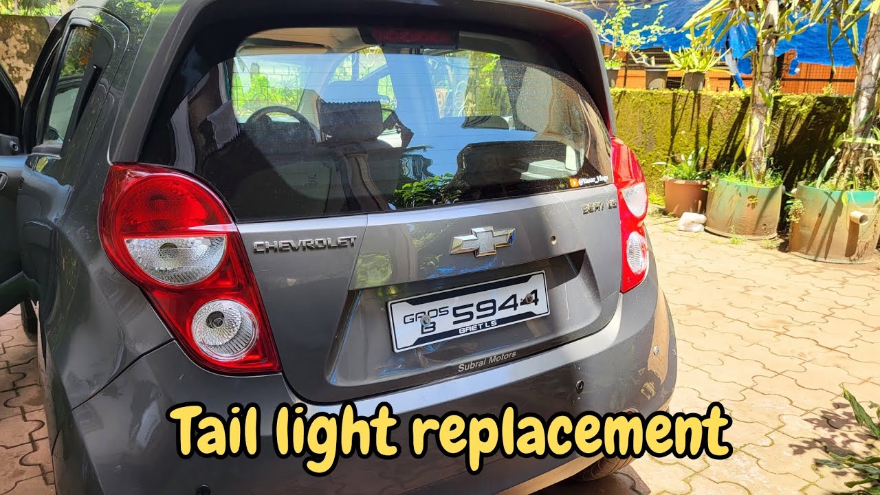 Chevrolet beat tail light replace || Type 1 _Type 2 || #chevrolet #chevroletbeat