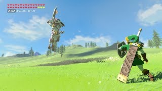 Zelda: BOTW (OoT Link VS Silver Lynel) OoT Weapons Only