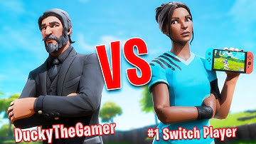 I challenged the WORLDS BEST SWITCH PLAYER to a 1v1... (he was insane)