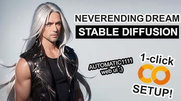 NeverEnding Dream (NED) - Stable Diffusion 1-CLICK Google Colab Setup