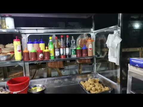 Shawarma Burger Counter Deep fryer Steelnas Steel Nonmegnat Food 8 Feet Size Ware Cheap Price