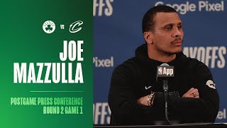 Joe Mazzulla Postgame Press Conference | Round 2 Game 1 vs. Cleveland Cavaliers