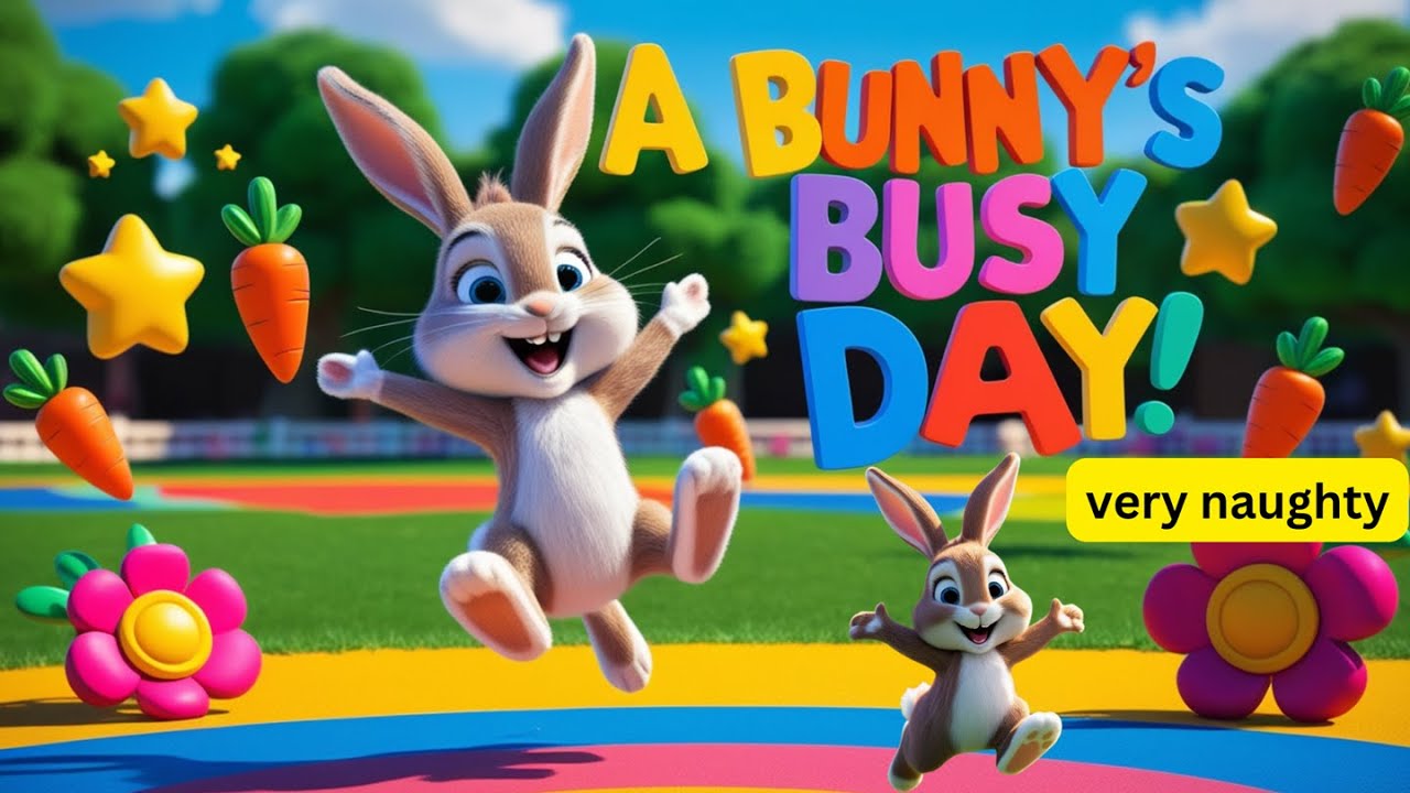 Bunny's Daily Routine | Song | Kids can relate - YouTube