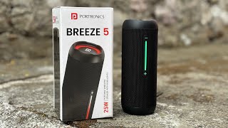 NEW Portronics Breeze 5 25W Bluetooth Speaker | Unboxing Review