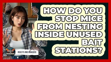 How Do You Stop Mice From Nesting Inside Unused Bait Stations? - Insects and Invaders