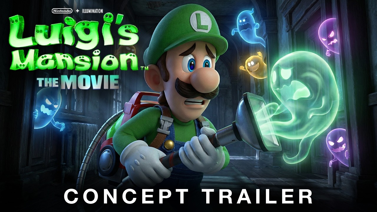 LUIGI’S MANSION The Movie (2027) Teaser Concept Nintendo