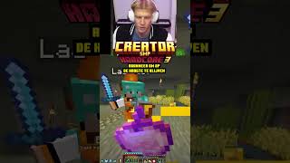 HARM KILLED LAAGVLIEGT OP VERLIEZERSEILAND IN CREATOR SMP #creatorsmp #creatorsmp3 #minecraft