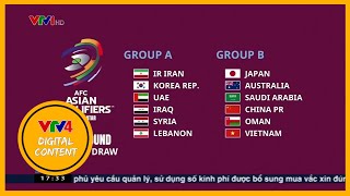 Bốc thăm vòng loại thứ ba World Cup 2022: ĐT Việt Nam cùng bảng với ĐT Trung Quốc, Oman | VTV4
