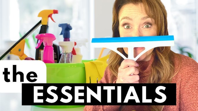 What's in my cleaning supplies bucket? Here you go! 🧹