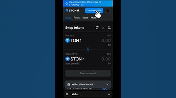 StonFi Token Swapping on TON: Simplified Guide for Beginners #ton #stonfi