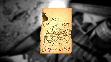 Layers of Fear  Door Lock Code (Cat Dog Rat)