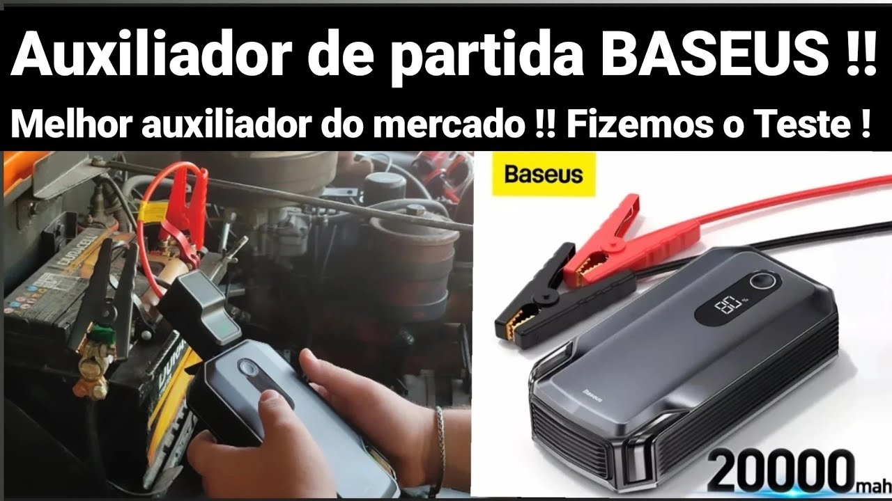 Powerbank automotivo - Auxiliador de partidas