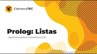 Prolog - Intersec(L1,L2,L3) Exercise
