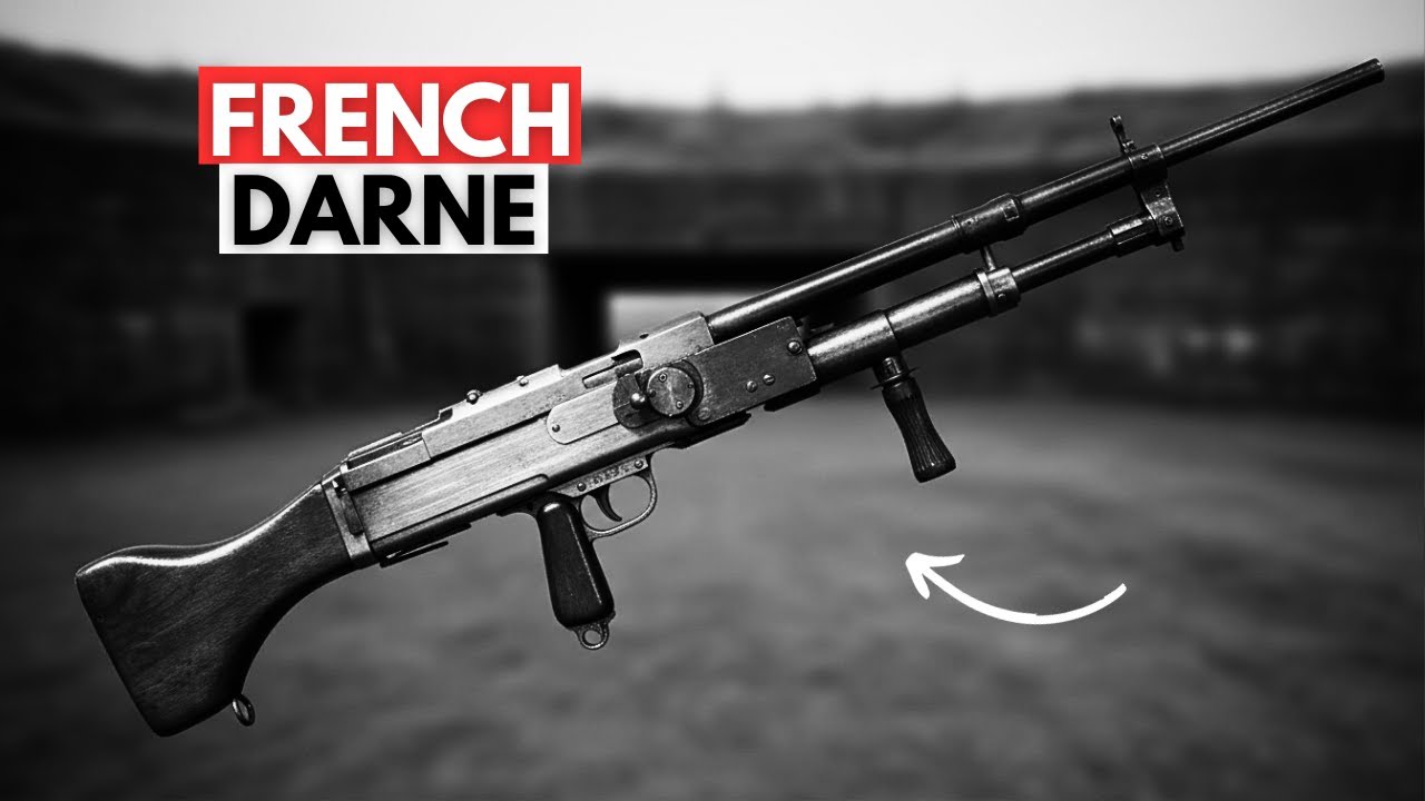 The Darne Machine Gun: The French Weapon Australia Secretly Tested in ...