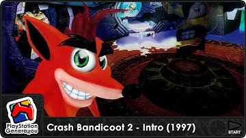 PlayStation - Crash Bandicoot 2: Cortex Strikes Back - Intro ITA HD (1997)