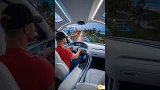 ​🚀 Living in 2050: Driving the NEW BMW Flying Car in Miami! #fyp #shorts #youtubeshorts #car #viral