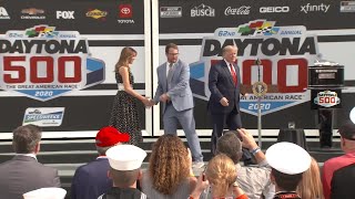 VIDEO: Trump makes opening remarks after Daytona 500 arrival