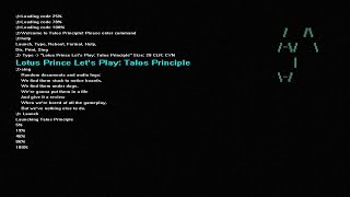The Talos Principle: Part 20 (TOWER ENDING) - Lotus Prince Let's Play