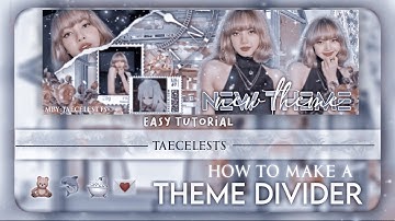 How to make an Instagram theme divider (easy tutorial)
