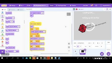 How to make an OS in scratch - Part 2 Loading screen and setting date.