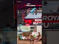 Mark Henry clotheslines KSI over the top rope #wwe #wwe2k25 #gaming