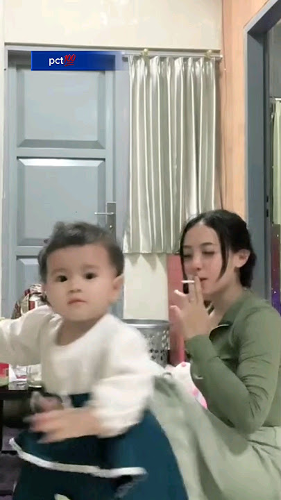 Viral seorang ibu Mengajari anaknya merok*k #fypシ゚viral