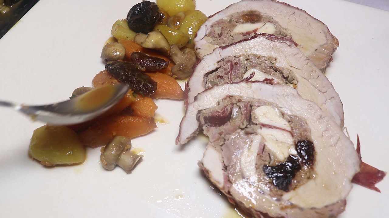 RECETA DE NAVIDAD!! LOMO RELLENO