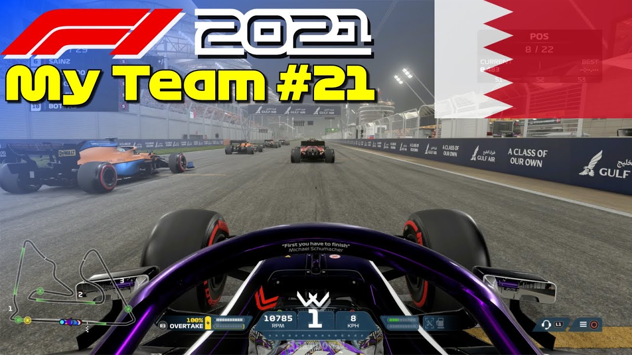 ВТОРОЙ СЕЗОН! - Режим карьеры "Моя команда" в F1 2021 #21: Бахрейн
