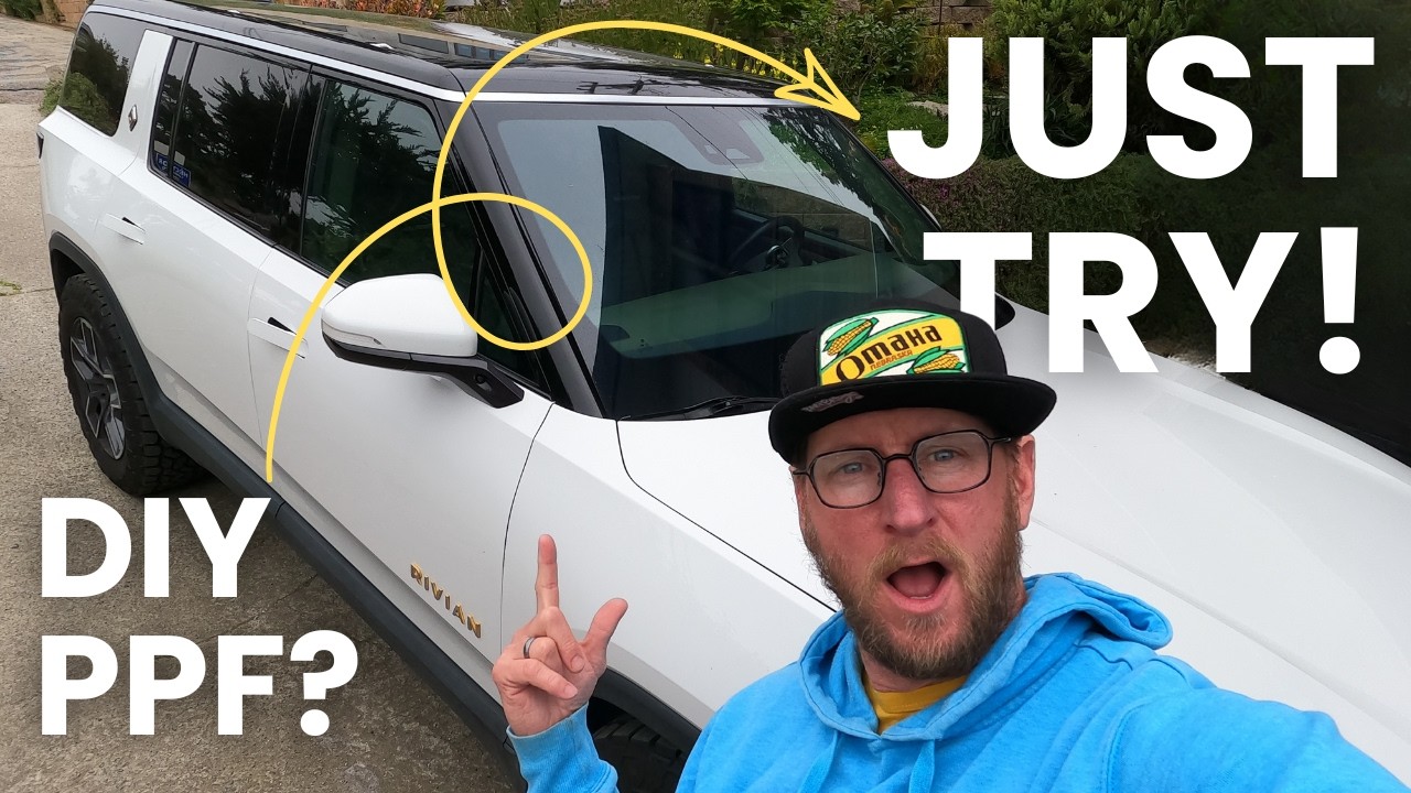 DIY Paint Protection Film on My Rivian R1S for Less!