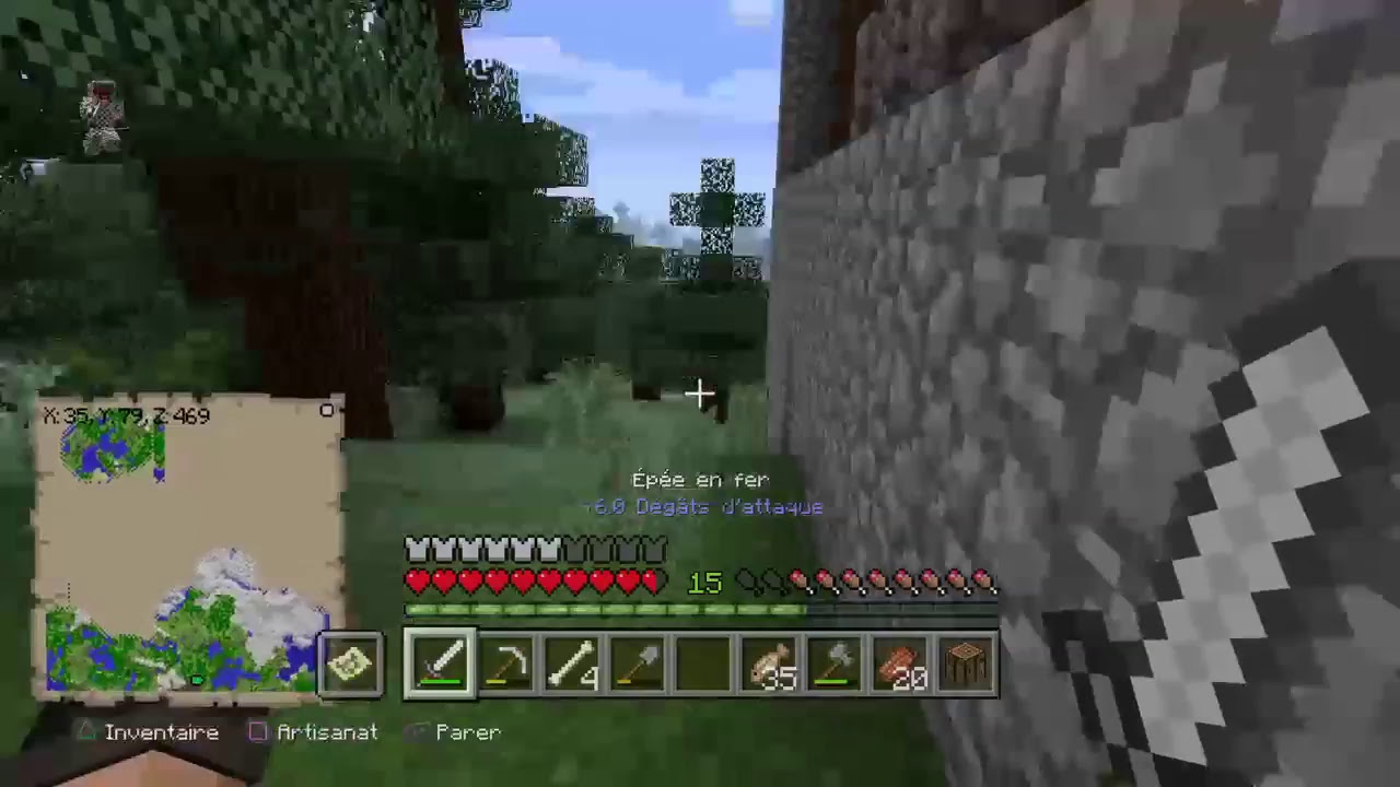 Survie minecraft ps4 #FR - YouTube
