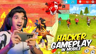 12 KILLS🤬 DHANUSH FF 😨HACKER | GAMEPLAY🔥 ON MOBILE | FREE FIRE IN TELUGU #dfg #freefire #PlayGalaxy